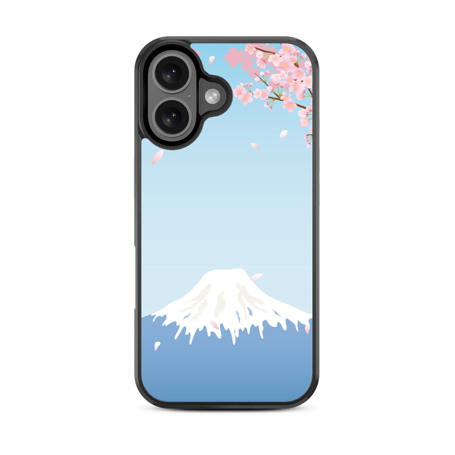 MyBat Design Lab Series Case for Apple iPhone 16 - Fuji Blossoms