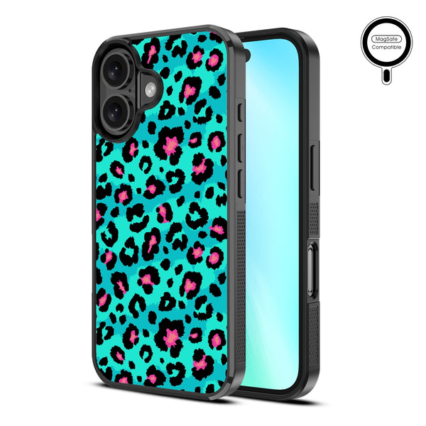 MyBat Design Lab Series MagSafe Case for Apple iPhone 16 - Multicolor Leopard - MIP16CSLESMSM004-2.jpg