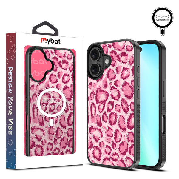 MyBat Design Lab Series MagSafe Case for Apple iPhone 16 - Pink Leopard Print - MIP16CSLESMSM007-1.jpg