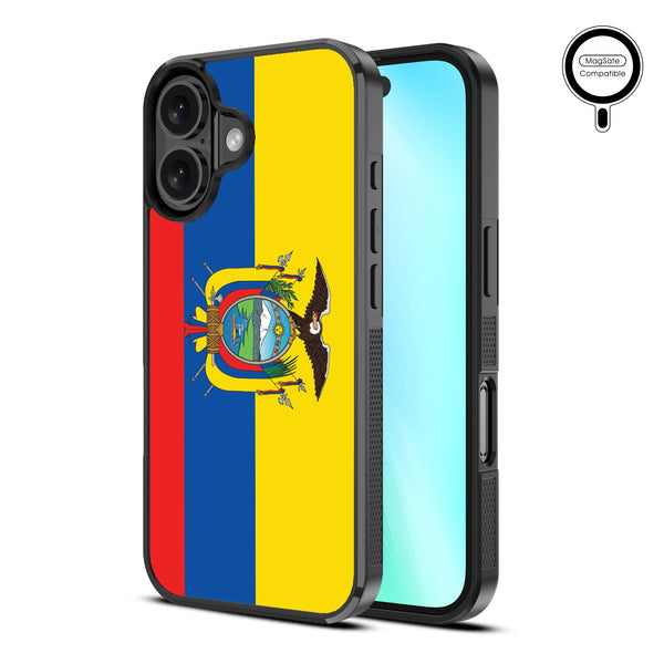 MyBat Design Lab Series MagSafe Case for Apple iPhone 16 - Ecuadorean Flag - MIP16CSLESMSM030-2.jpg