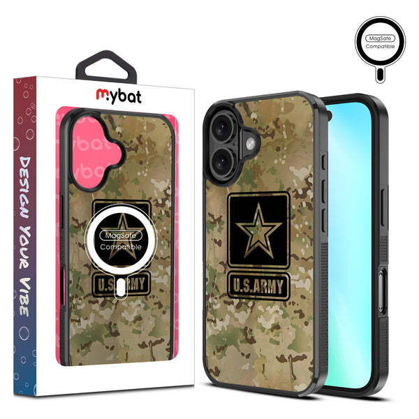 MyBat Design Lab Series MagSafe Case for Apple iPhone 16 - U.S. Army - MIP16CSLESMSM055-1.jpg