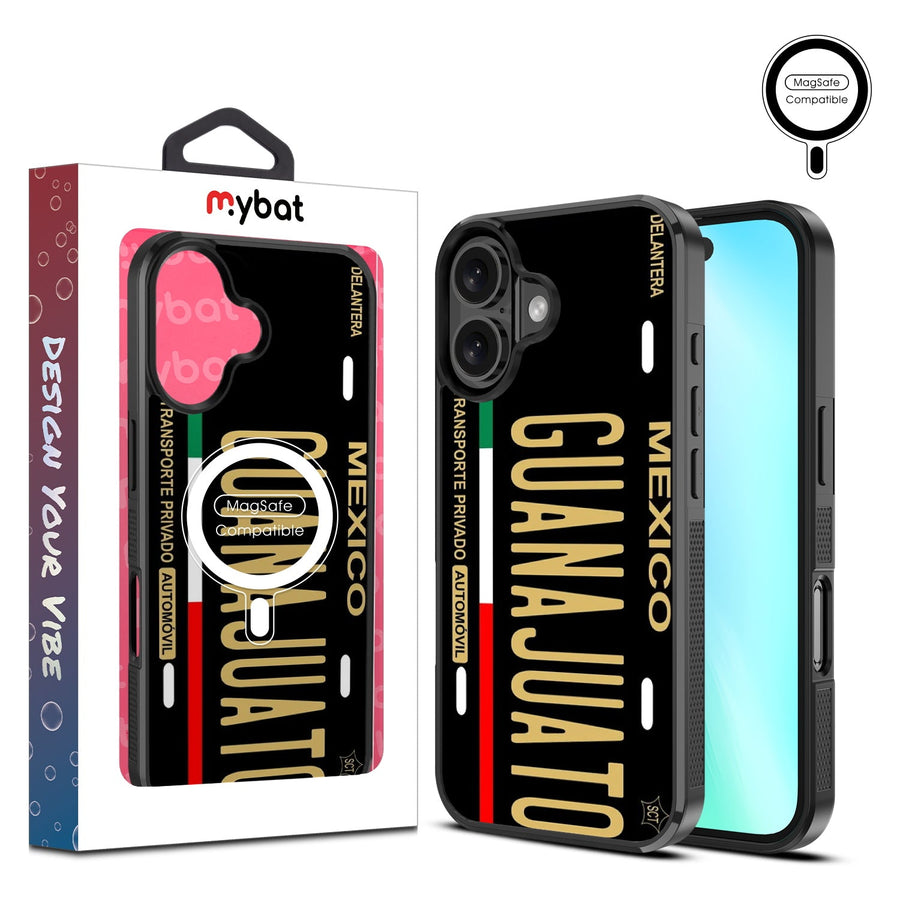 MyBat Design Lab Series MagSafe Case for Apple iPhone 16 - Guanajuato Black