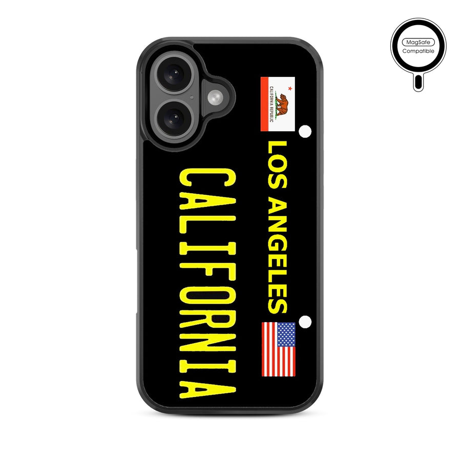 MyBat Design Lab Series MagSafe Case for Apple iPhone 16 - Los Angeles Black