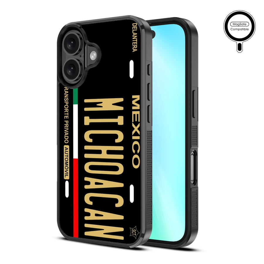 MyBat Design Lab Series MagSafe Case for Apple iPhone 16 - Michoacan Black - MIP16CSLESMSM073-2.jpg