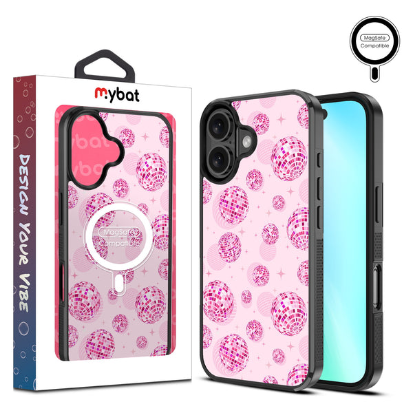 MyBat Design Lab Series MagSafe Case for Apple iPhone 16 - Disco Balls - MIP16CSLESMSM109-1.jpg