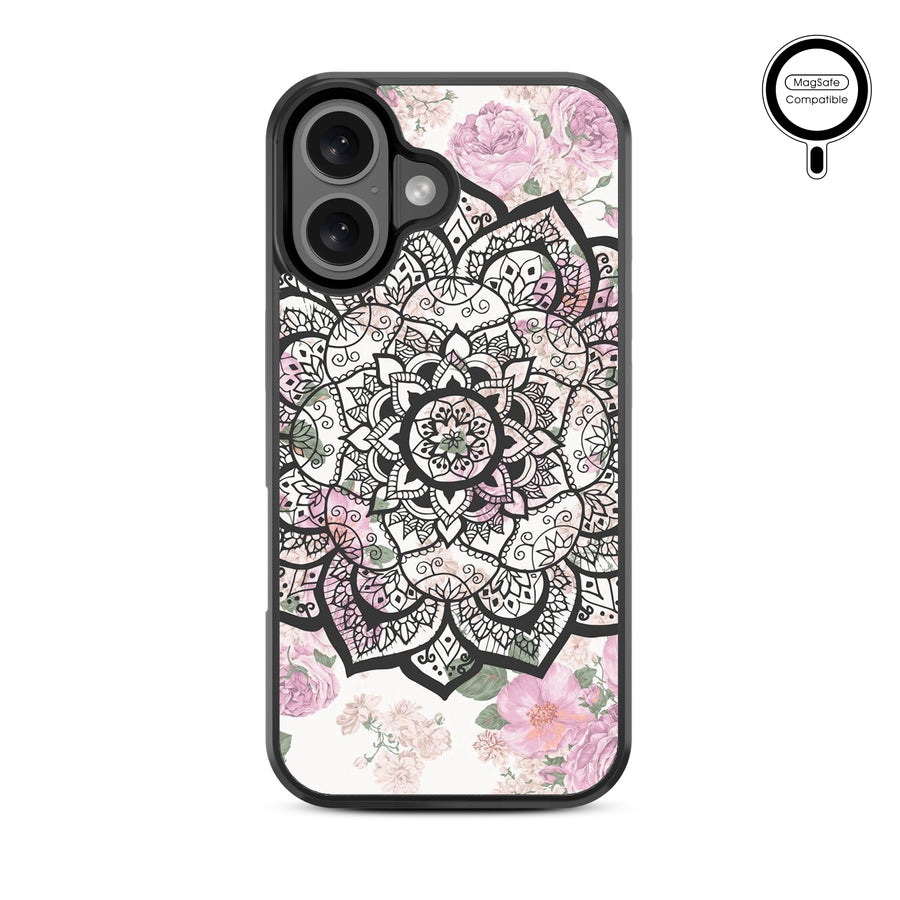 MyBat Design Lab Series MagSafe Case for Apple iPhone 16 - Mandala - MIP16CSLESMSM113-3.jpg