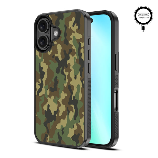 MyBat Design Lab Series MagSafe Case for Apple iPhone 16 - Military Camouflage - MIP16CSLESMSM119-2.jpg