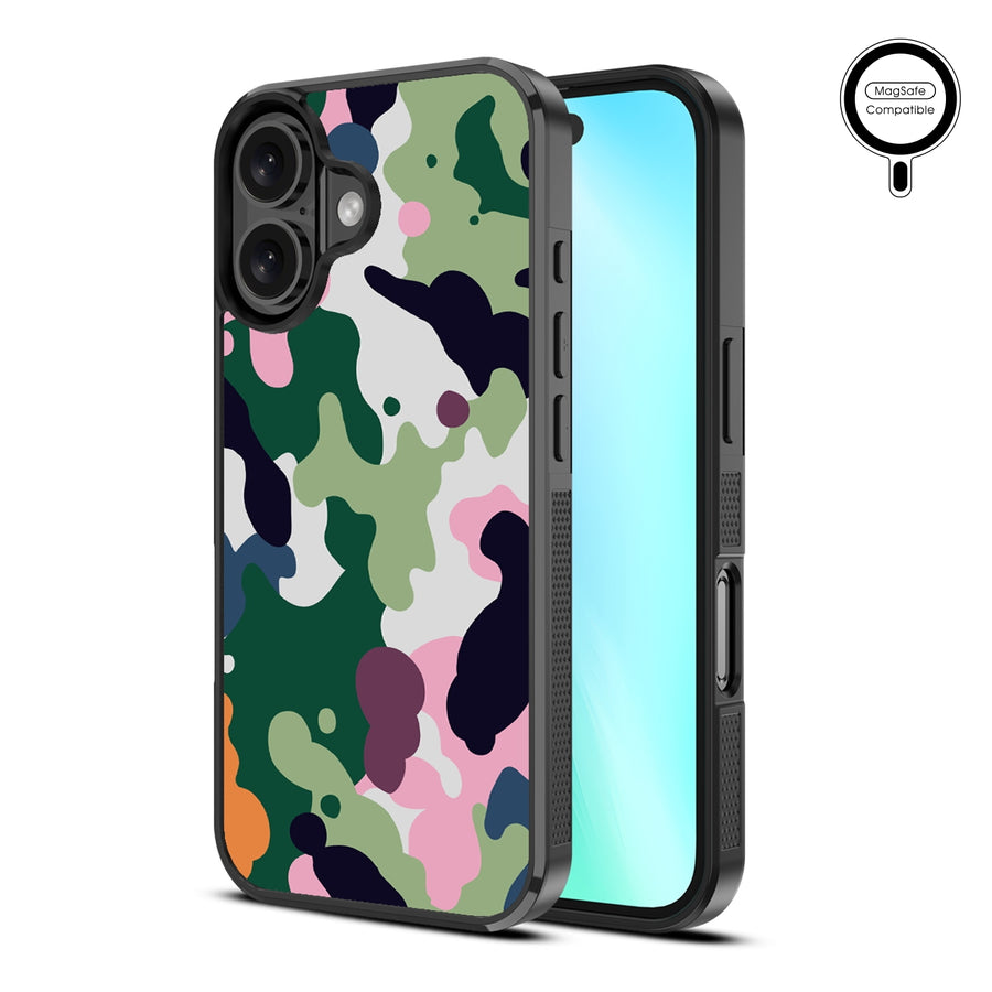 MyBat Design Lab Series MagSafe Case for Apple iPhone 16 - Multicolor Camouflage - MIP16CSLESMSM121-2.jpg