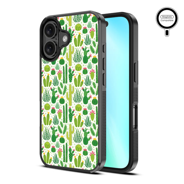 MyBat Design Lab Series MagSafe Case for Apple iPhone 16 - Succulents - MIP16CSLESMSM123-2.jpg