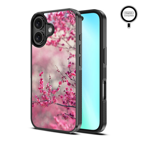 MyBat Design Lab Series MagSafe Case for Apple iPhone 16 - Sakura Blooms - MIP16CSLESMSM132-2.jpg