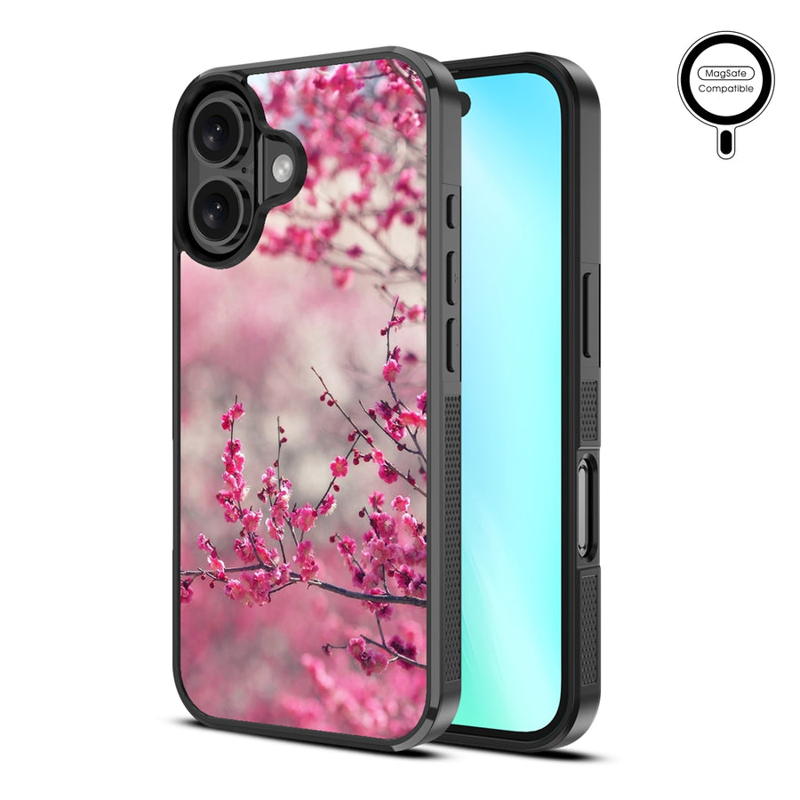 MyBat Design Lab Series MagSafe Case for Apple iPhone 16 - Sakura Blooms - MIP16CSLESMSM132-2.jpg