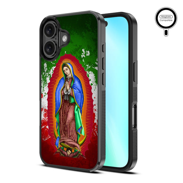 MyBat Design Lab Series MagSafe Case for Apple iPhone 16 - Guadalupe Virgin Mary - MIP16CSLESMSM139-2.jpg