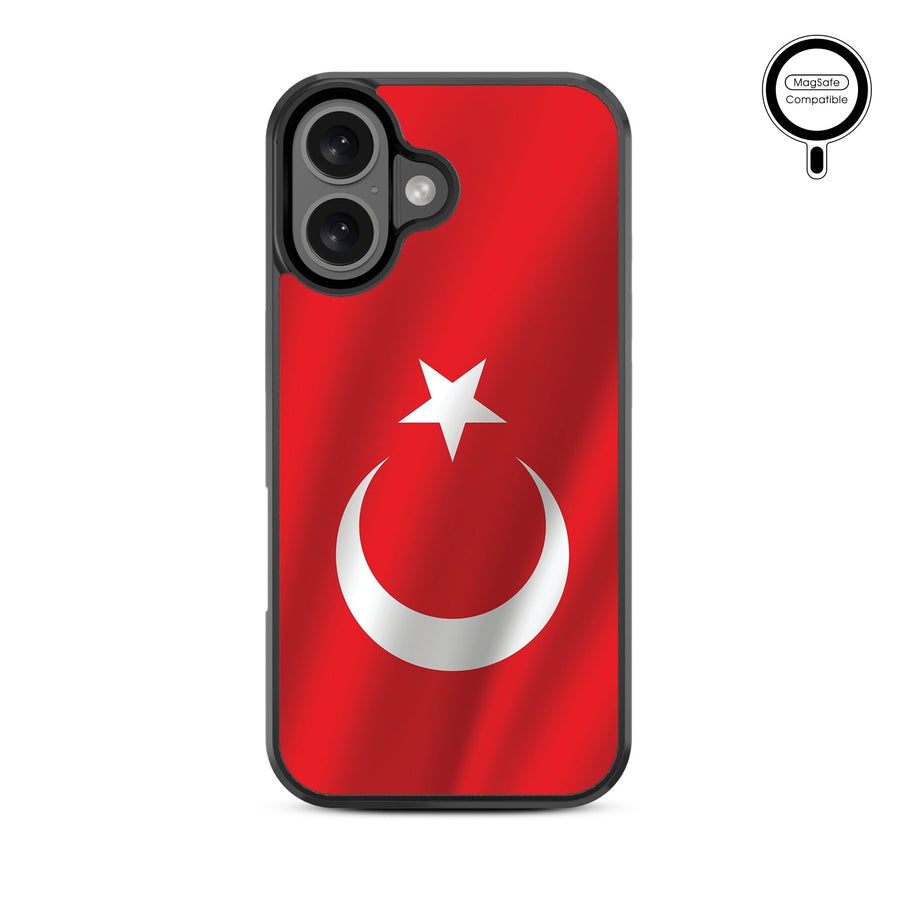 MyBat Design Lab Series MagSafe Case for Apple iPhone 16 - Turkey Flag