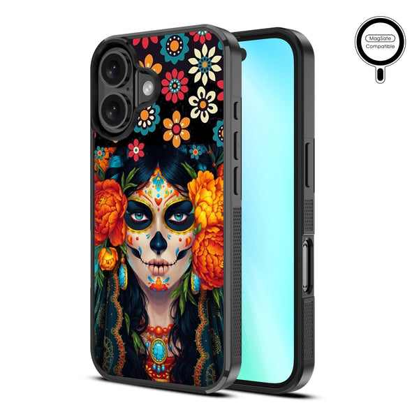 MyBat Design Lab Series MagSafe Case for Apple iPhone 16 - Dia De Los Muertos - MIP16CSLESMSM167-2.jpg