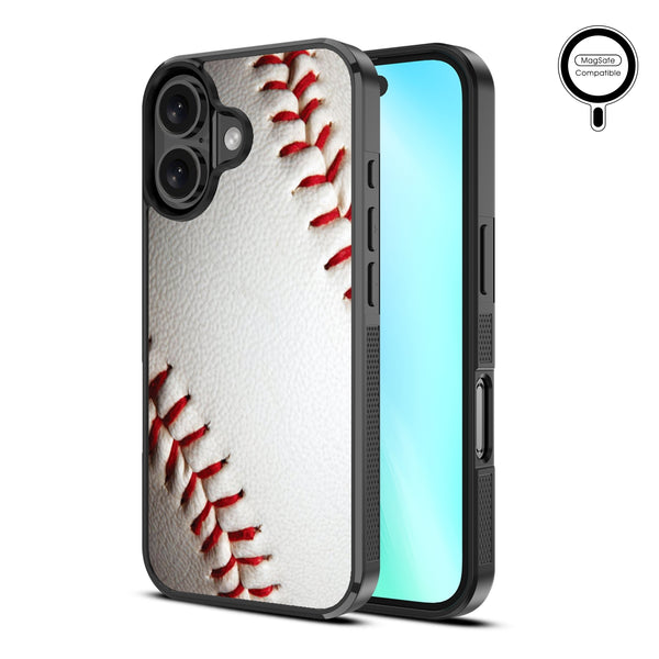 MyBat Design Lab Series MagSafe Case for Apple iPhone 16 - Baseball - MIP16CSLESMSM171-2.jpg