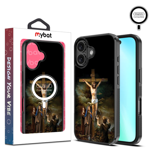 MyBat Design Lab Series MagSafe Case for Apple iPhone 16 - Jesus on the Cross - MIP16CSLESMSM197-1.jpg