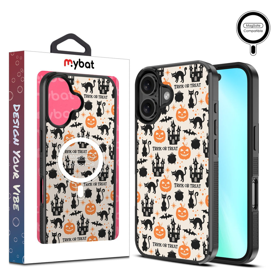 MyBat Design Lab Series MagSafe Case for Apple iPhone 16 - Trick or Treat