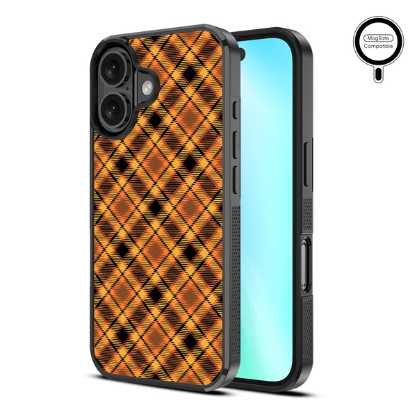 MyBat Design Lab Series MagSafe Case for Apple iPhone 16 - Fall Flannel - MIP16CSLESMSM242-2.jpg