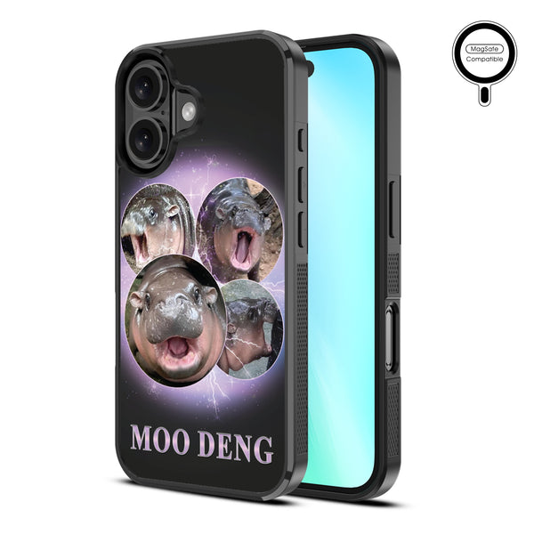 MyBat Design Lab Series MagSafe Case for Apple iPhone 16 - Moo Deng - MIP16CSLESMSM257-2.jpg