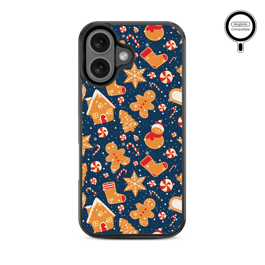 MyBat Design Lab Series MagSafe Case for Apple iPhone 16 - Gingerbread Cookies - MIP16CSLESMSM273-3.jpg