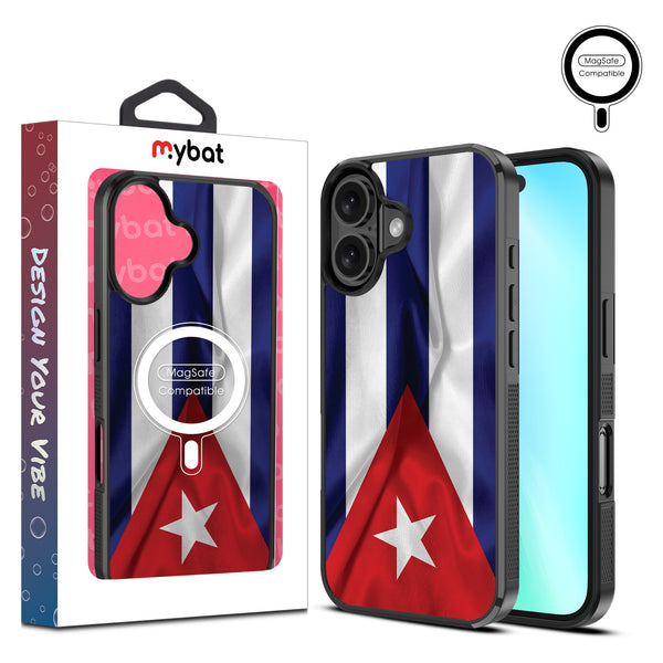 MyBat Design Lab Series MagSafe Case for Apple iPhone 16 - Cuba Flag - MIP16CSLESMSM309-1.jpg
