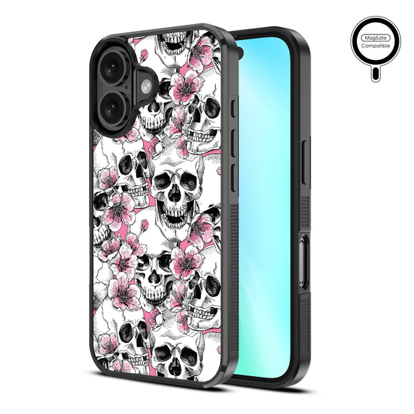 MyBat Design Lab Series MagSafe Case for Apple iPhone 16 - Death Blooms - MIP16CSLESMSM419-2.jpg