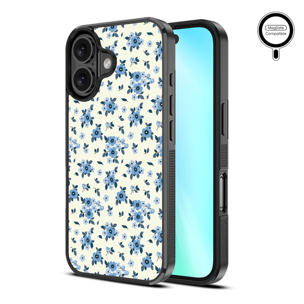 MyBat Design Lab Series MagSafe Case for Apple iPhone 16 - Porcelain Petals - MIP16CSLESMSM437-2.jpg