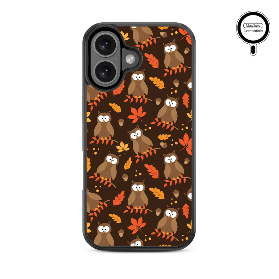 MyBat Design Lab Series MagSafe Case for Apple iPhone 16 - Hoot & Harvest