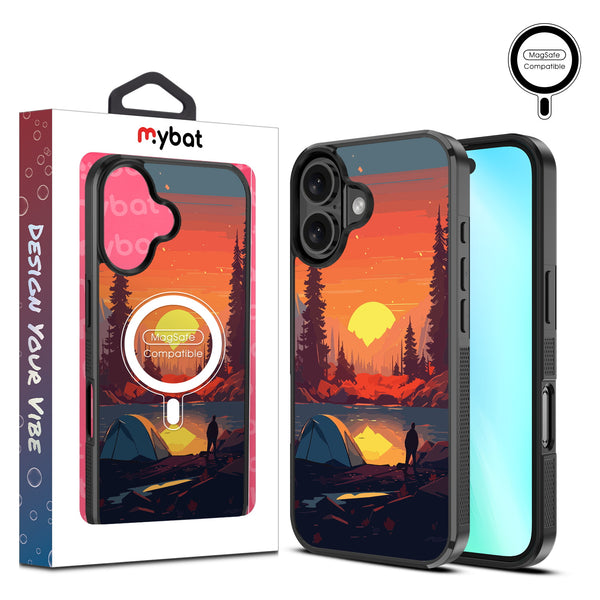 MyBat Design Lab Series MagSafe Case for Apple iPhone 16 - Sunset Camp - MIP16CSLESMSM450-1.jpg