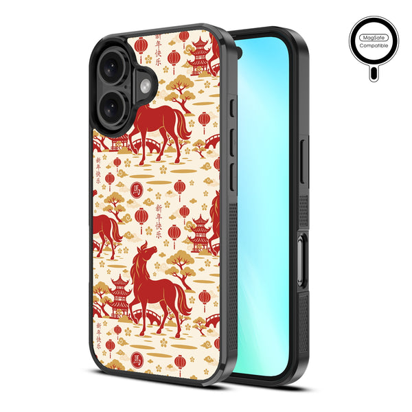 MyBat Design Lab Series MagSafe Case for Apple iPhone 16 - Year of the Horse - MIP16CSLESMSM461-2.jpg