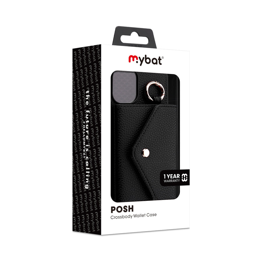 MyBat Posh Crossbody Wallet Case for Apple iPhone 16 - Black - MIP16CSLESS371-8.jpg