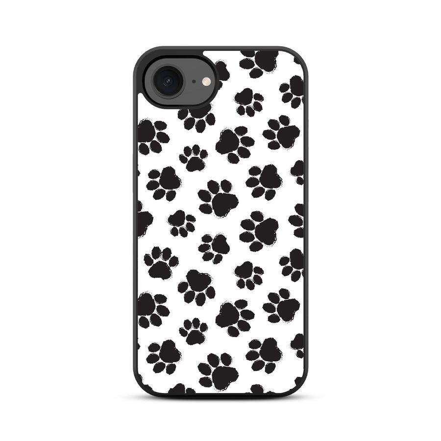 MyBat Design Lab Series Case for Apple iPhone 17e / 16e - Black Paw Prints - MIP16ECSLESM002-3.jpg