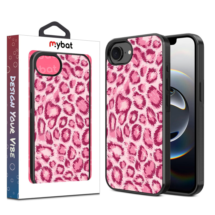 MyBat Design Lab Series Case for Apple iPhone 17e / 16e - Pink Leopard Print
