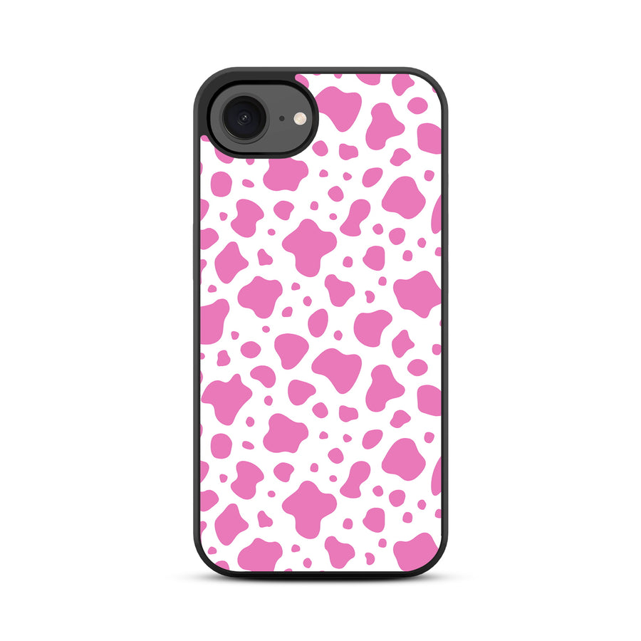 MyBat Design Lab Series Case for Apple iPhone 17e / 16e - Pink Cow Print - MIP16ECSLESM015-3.jpg