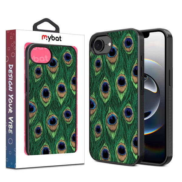MyBat Design Lab Series Case for Apple iPhone 17e / 16e - Peacock Feathers - MIP16ECSLESM018-1.jpg