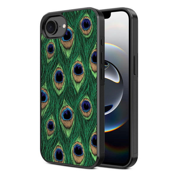 MyBat Design Lab Series Case for Apple iPhone 17e / 16e - Peacock Feathers - MIP16ECSLESM018-2.jpg