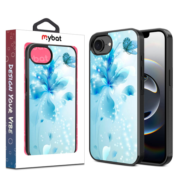 MyBat Design Lab Series Case for Apple iPhone 17e / 16e - Butterfly & Flowers - MIP16ECSLESM020-1.jpg
