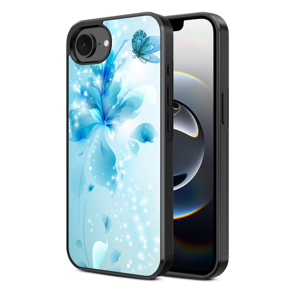 MyBat Design Lab Series Case for Apple iPhone 17e / 16e - Butterfly & Flowers - MIP16ECSLESM020-2.jpg