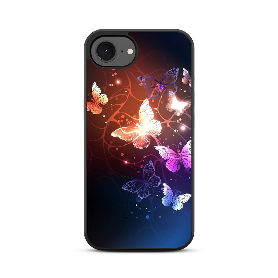 MyBat Design Lab Series Case for Apple iPhone 17e / 16e - Neon Butterflies - MIP16ECSLESM022-3.jpg