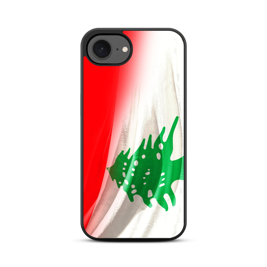 MyBat Design Lab Series Case for Apple iPhone 17e / 16e - Lebanese Flag - MIP16ECSLESM033-3.jpg