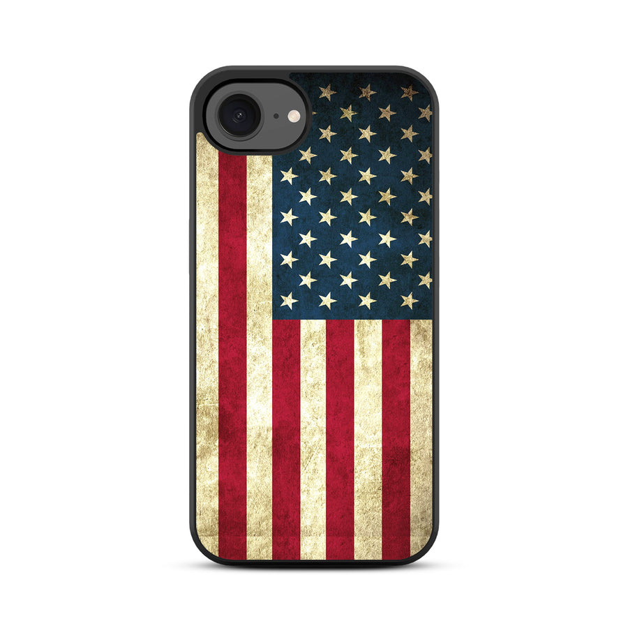 MyBat Design Lab Series Case for Apple iPhone 17e / 16e - American Flag - MIP16ECSLESM043-3.jpg