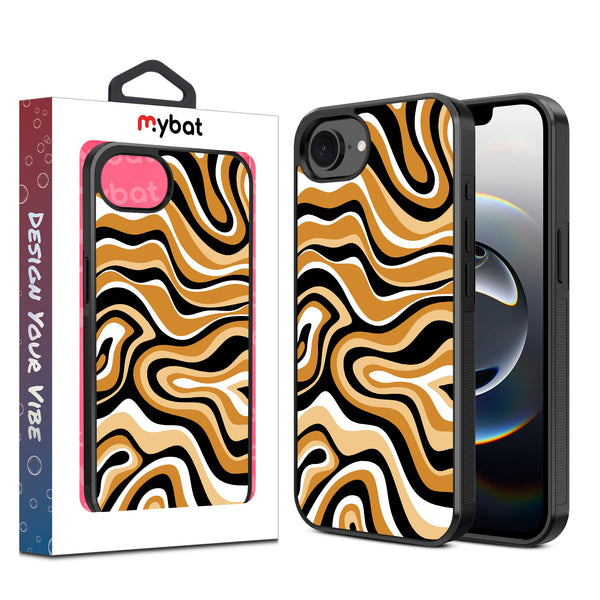 MyBat Design Lab Series Case for Apple iPhone 17e / 16e - Groovy Golden Swirls - MIP16ECSLESM093-1.jpg