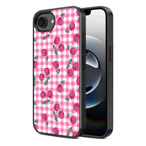MyBat Design Lab Series Case for Apple iPhone 17e / 16e - Pink Cherries - MIP16ECSLESM100-2.jpg