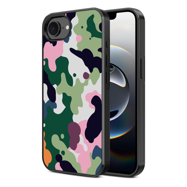 MyBat Design Lab Series Case for Apple iPhone 17e / 16e - Multicolor Camouflage - MIP16ECSLESM121-2.jpg