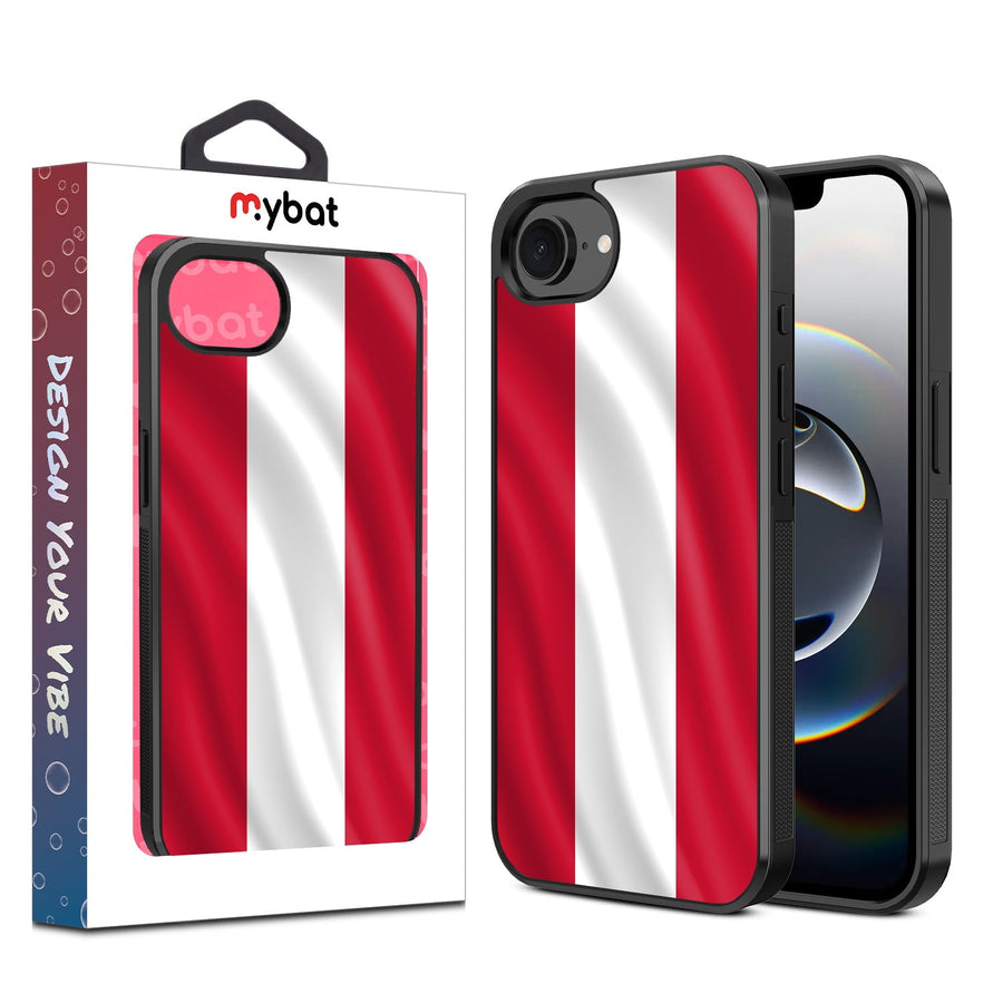 MyBat Design Lab Series Case for Apple iPhone 17e / 16e - Austria Flag