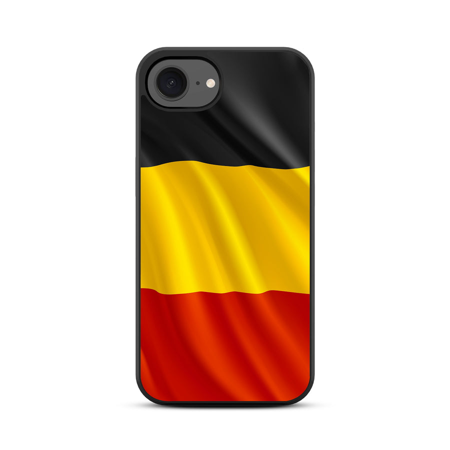 MyBat Design Lab Series Case for Apple iPhone 17e / 16e - Belgium Flag - MIP16ECSLESM142-3.jpg