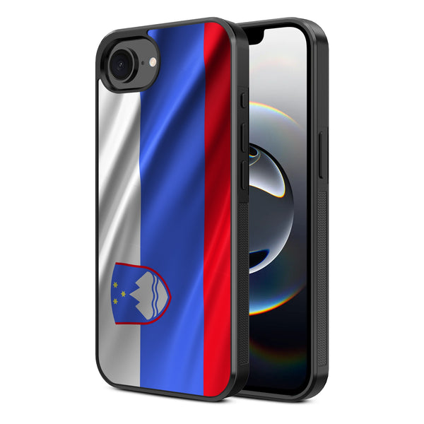 MyBat Design Lab Series Case for Apple iPhone 17e / 16e - Slovenia Flag - MIP16ECSLESM158-2.jpg
