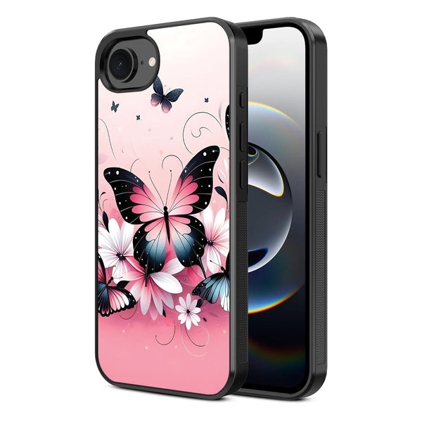 MyBat Design Lab Series Case for Apple iPhone 17e / 16e - Butterfly Bouquet - MIP16ECSLESM184-2.jpg