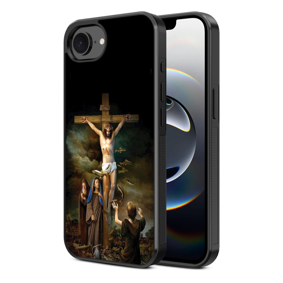 MyBat Design Lab Series Case for Apple iPhone 17e / 16e - Jesus on the Cross - MIP16ECSLESM197-2.jpg
