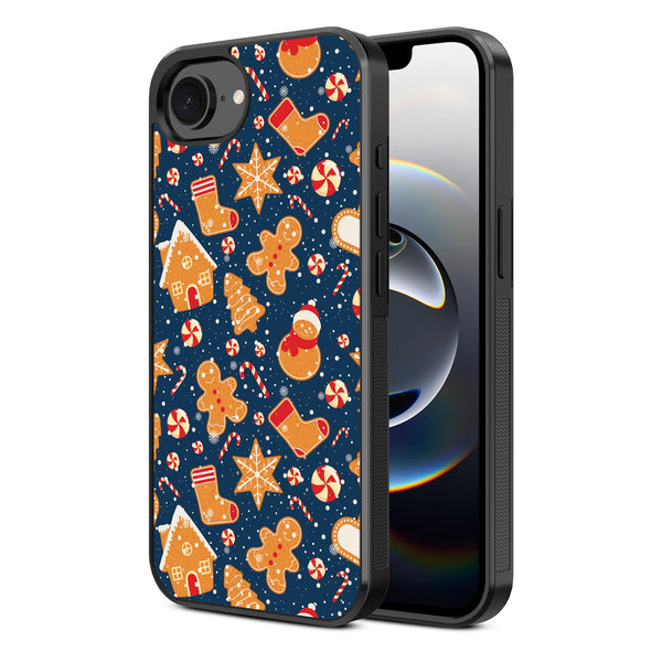 MyBat Design Lab Series Case for Apple iPhone 17e / 16e - Gingerbread Cookies - MIP16ECSLESM273-2.jpg